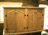 TV lift cabinet, media cabinet, rustic furniture